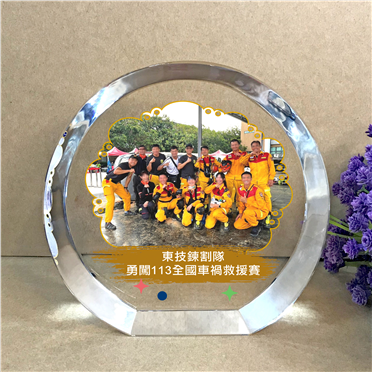 CTO-1905 屏風圓型水晶 