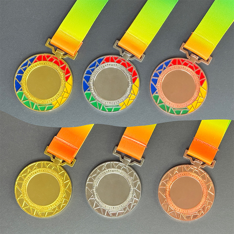 MD-110銅  運動彩色勳章獎牌